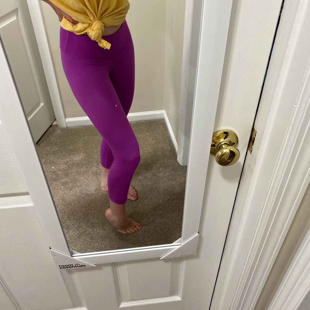 Reversible Lululemon Wunder Lust  3/4 leggings